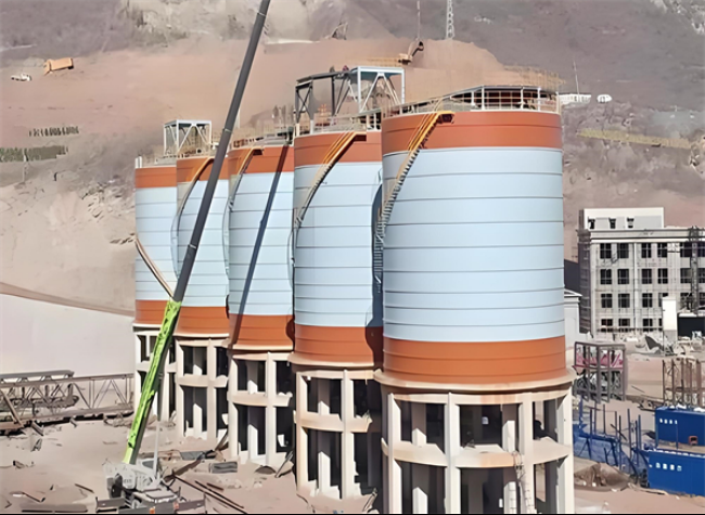 平顶山高架钢板仓